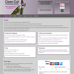 Clean-Cut new website